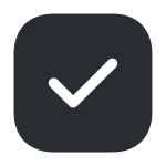 Tick Square SVG Icon